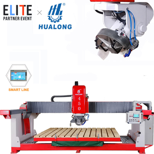 Hualong Hlsq-450 Machines Machine de découpe de pierre Pont de pierre Scie Machine de découpe Machine de découpe de pierre monobloc Machine de découpe de pierre infrarouge