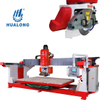 Machines de pierre Hualong HLSQ-650 automatique 5 axes CNC scie à pont machine granit, marbre, quartzite, fabricants de machines de découpe de pierre artificielle